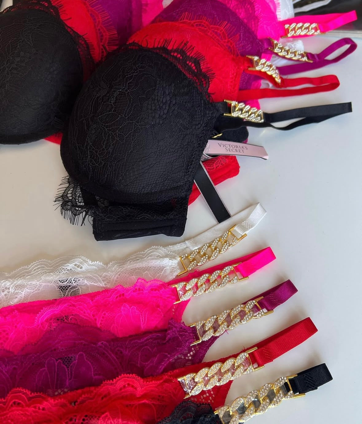 VS Net Style Padded Bra Set