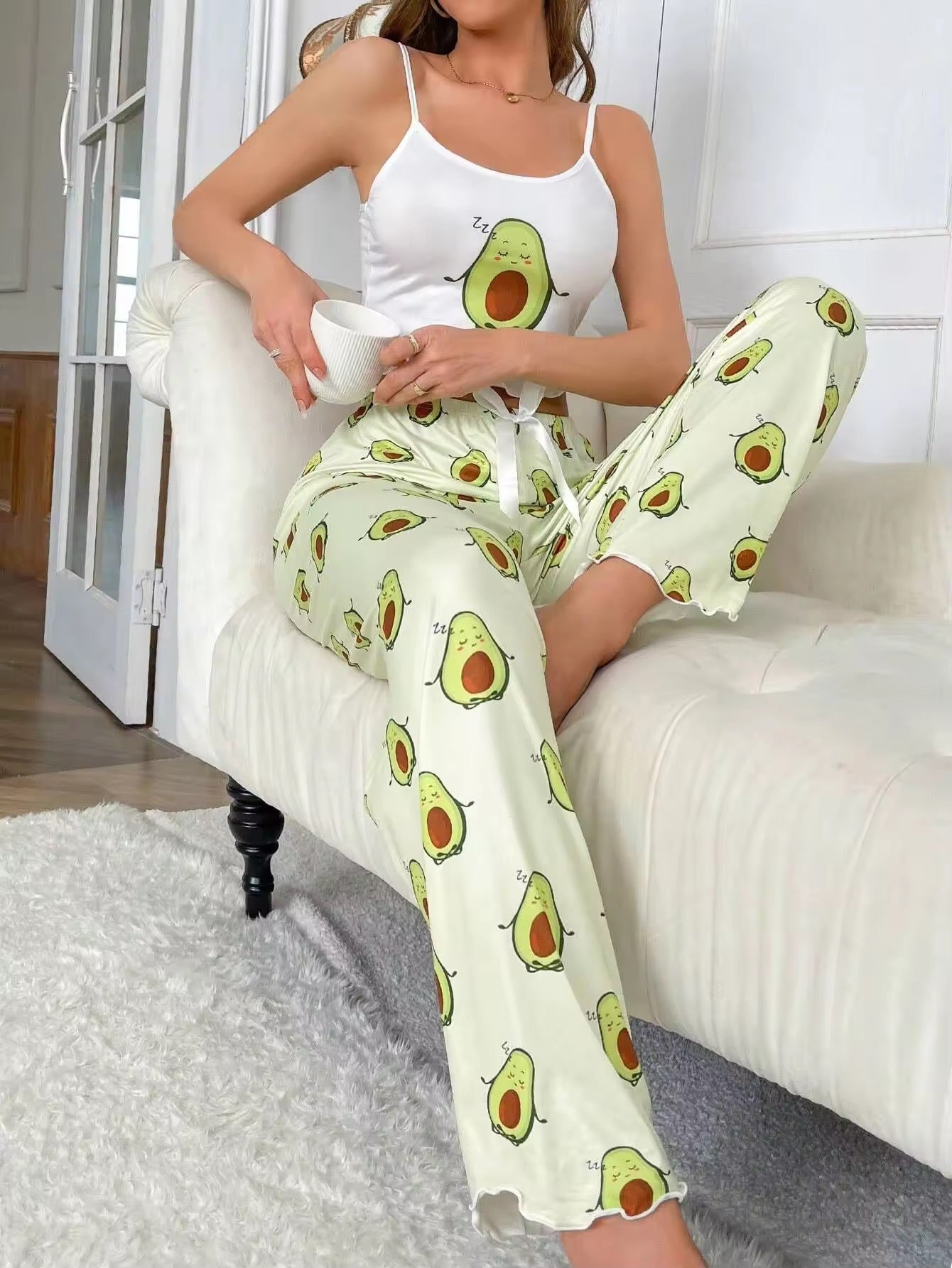 Cute Funky Baby Print PJ Set