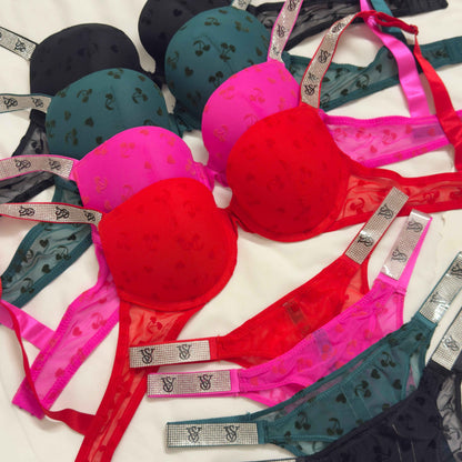 VS Cherry Bra Set