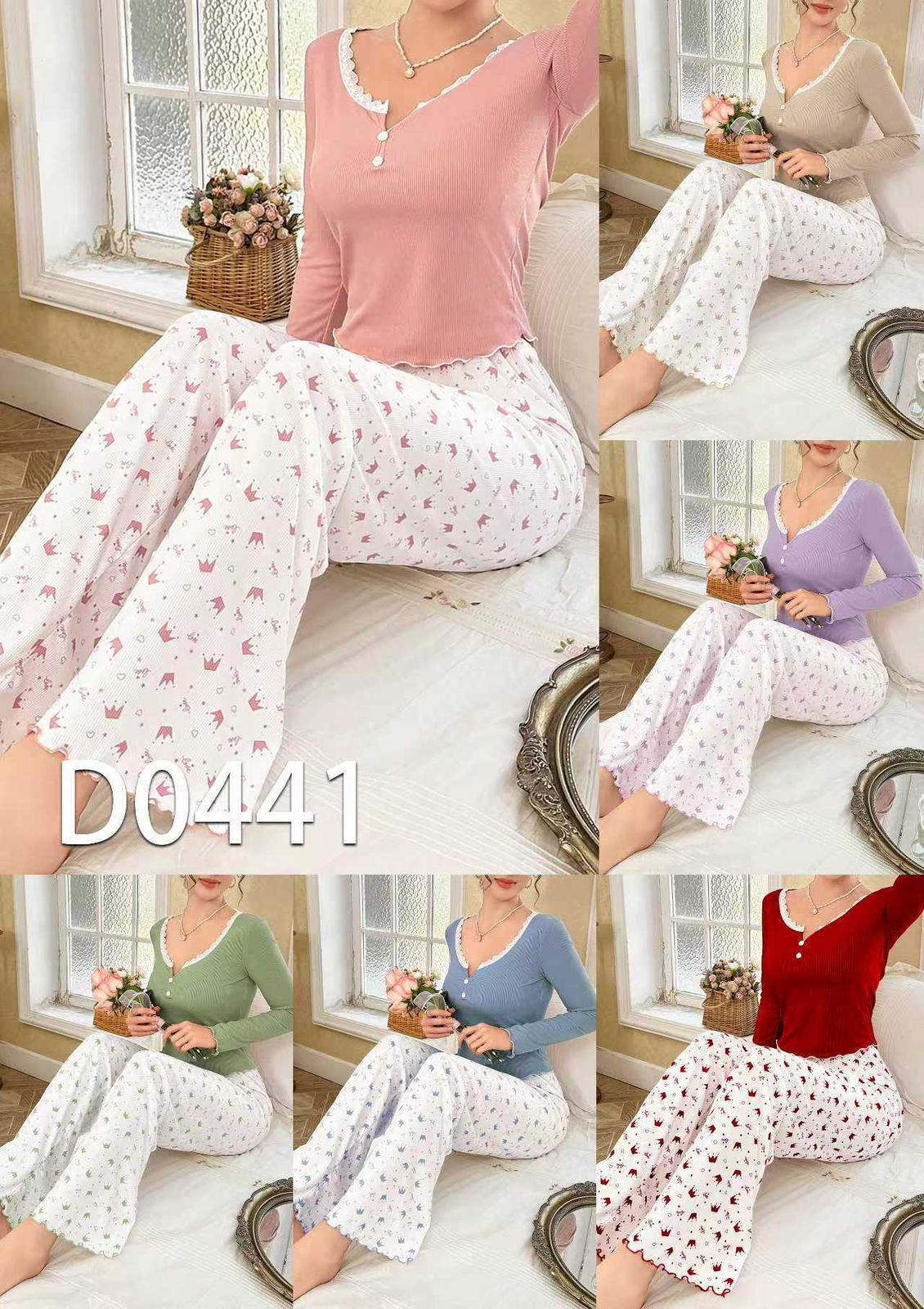 Two piece full sleeve pj set