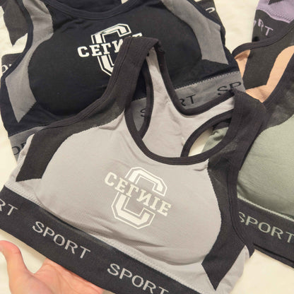CELNIE Written Sports Bra