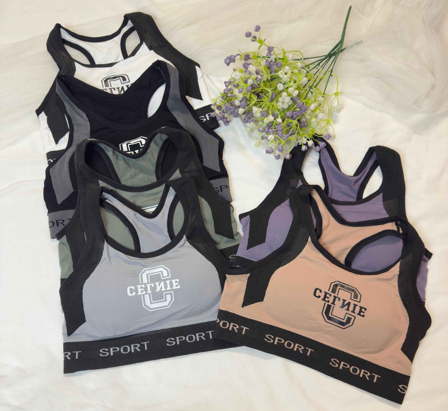 CELNIE Written Sports Bra