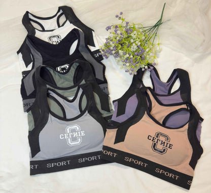 CELNIE Written Sports Bra