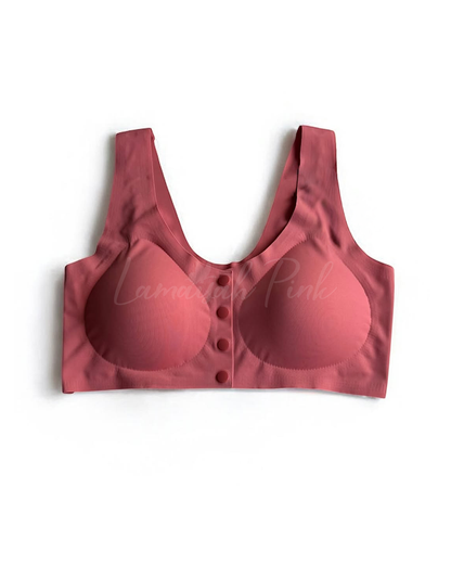 Butter Soft Front Open Seamless Bra