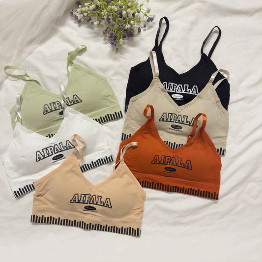 ALPALA written sports bra