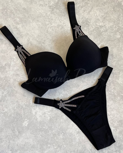 Star VS Black Bra Set(Original & Imported)