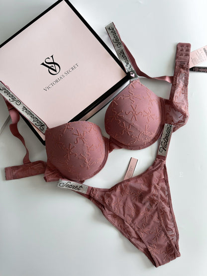 VS Bra Set (Mauve Colour)