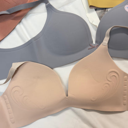 Cotton Soft Seamless Daily Wear Thin Pad T Shirt Bra